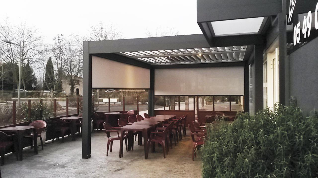 Pergolas bioclimatiques