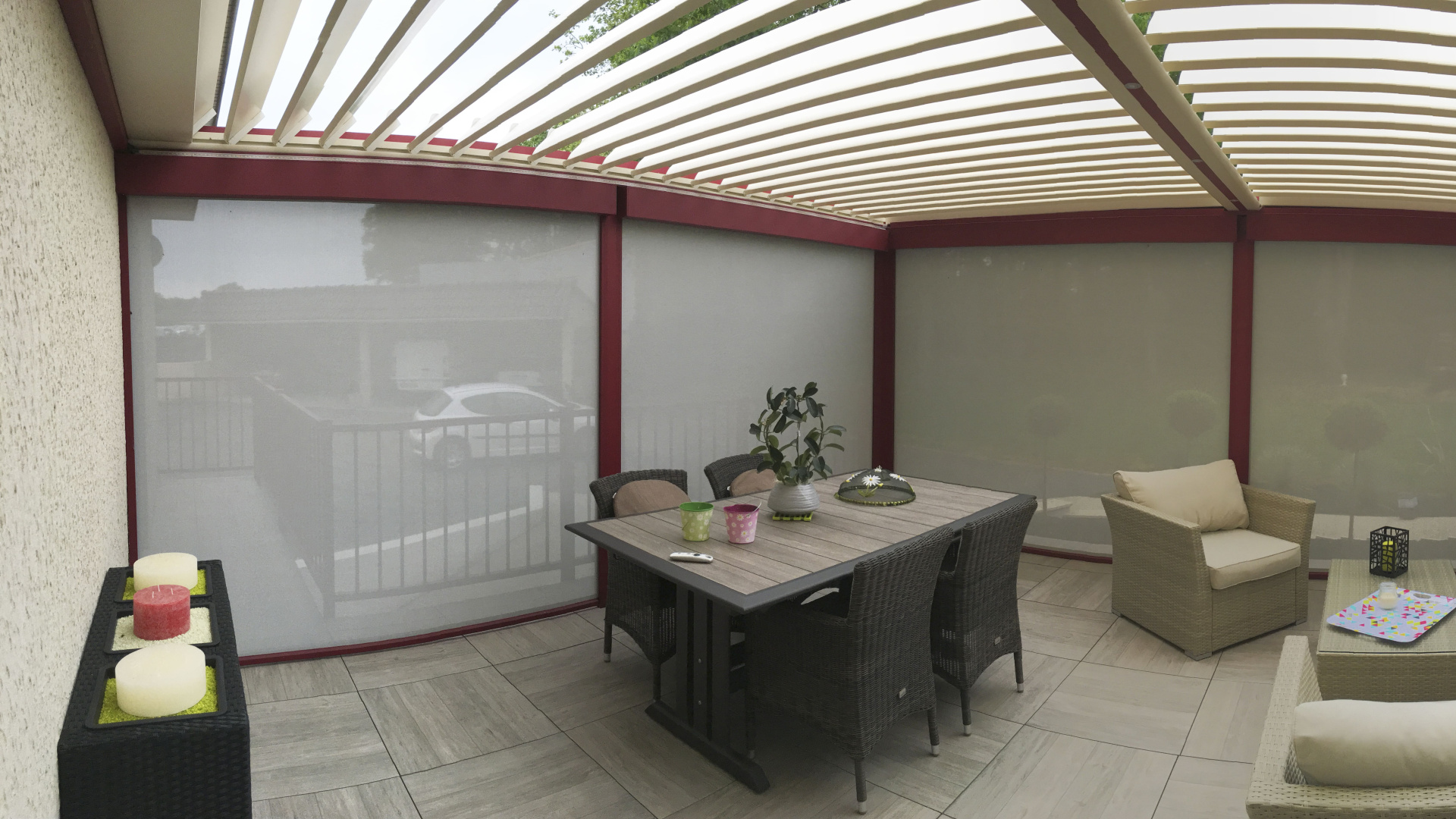 Pergolas bioclimatiques