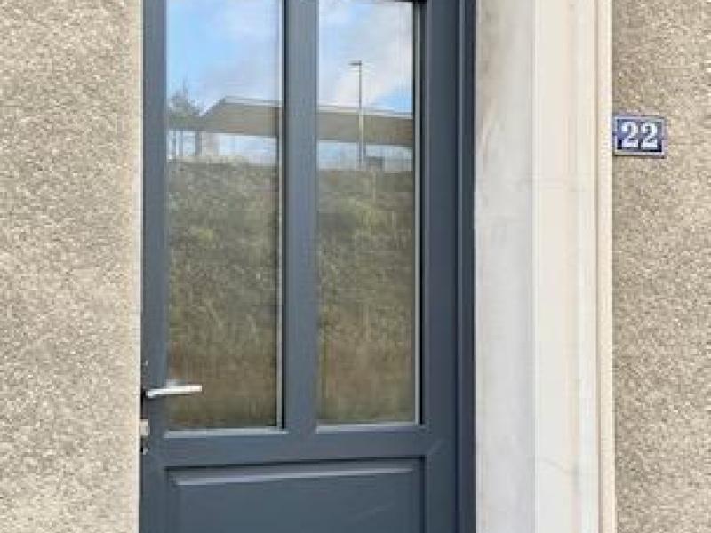 Porte 1 vantail PVC