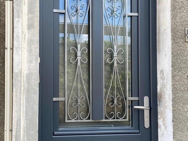 Porte 1 vantail PVC