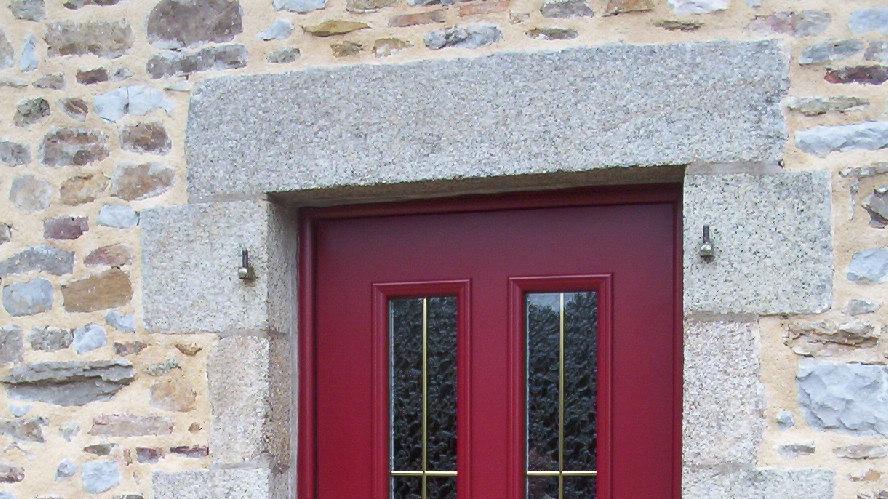 Porte 1 vantail PVC
