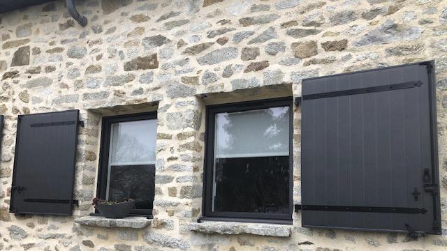 Volets battants aluminium