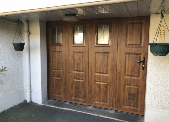 Porte de garage coulissante