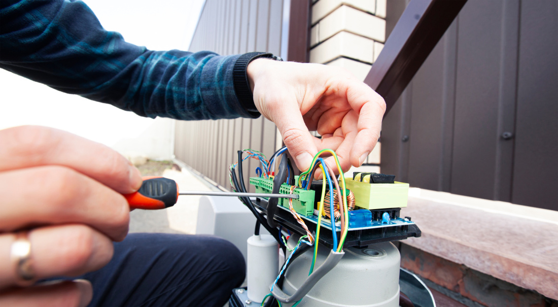 Installer une motorisation sur un portail