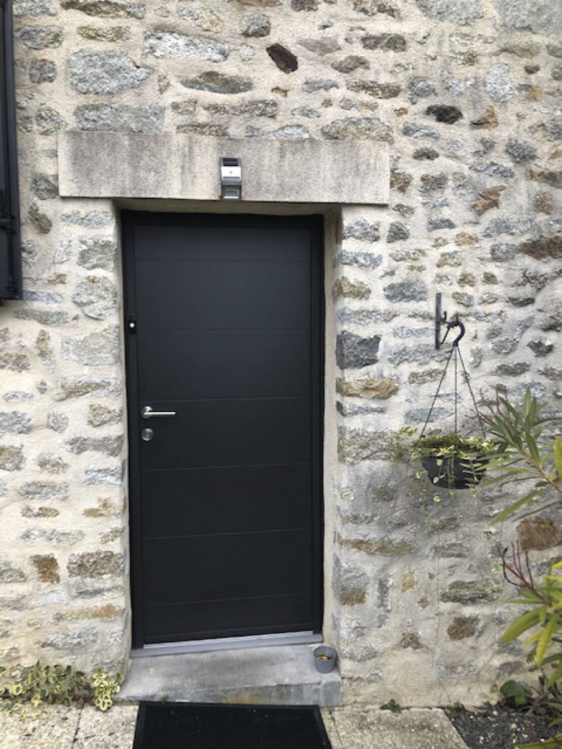 Une porte d'entrée esthétique