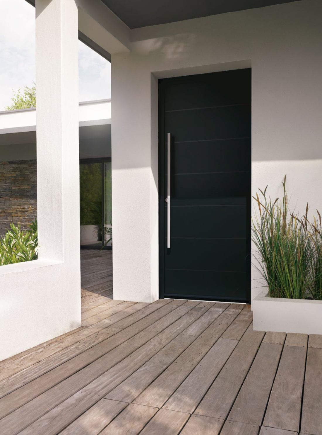 Une porte d'entr&eacute;e bien isolante