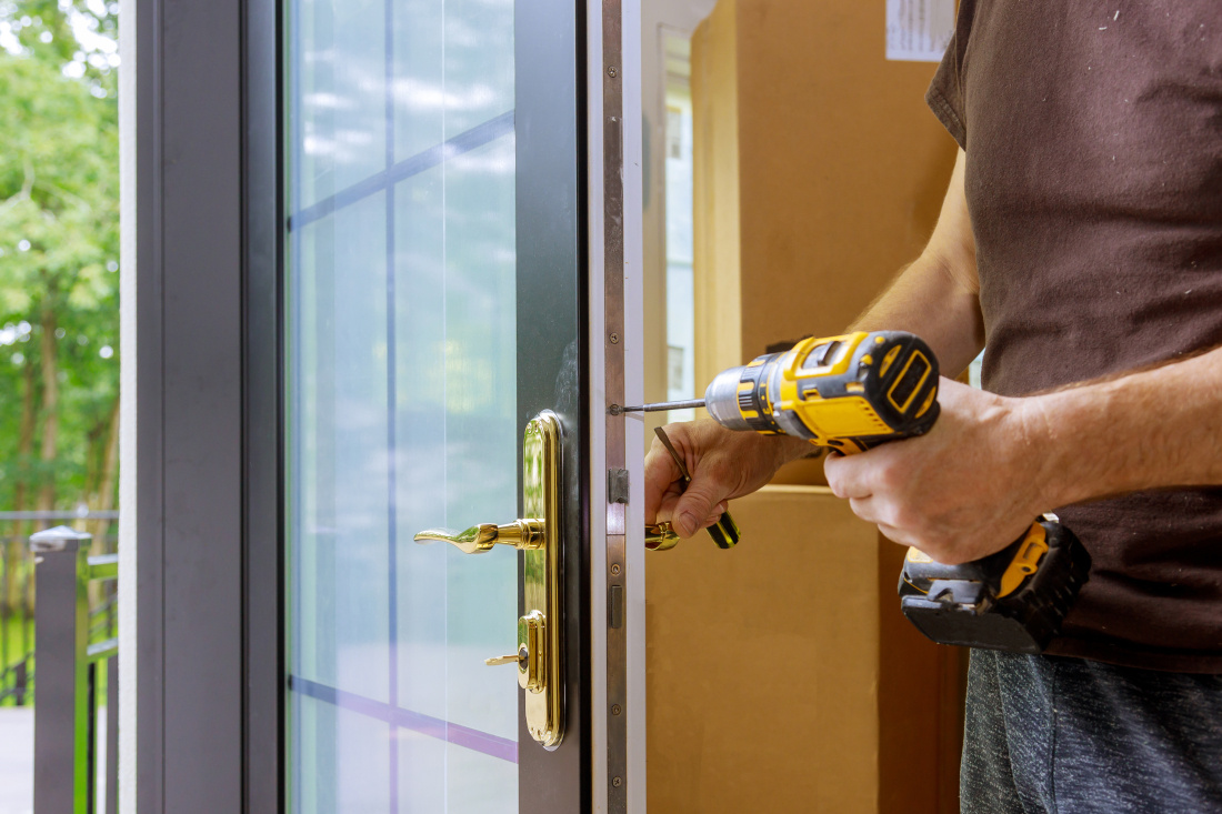 Installer une porte d'entr&eacute;e