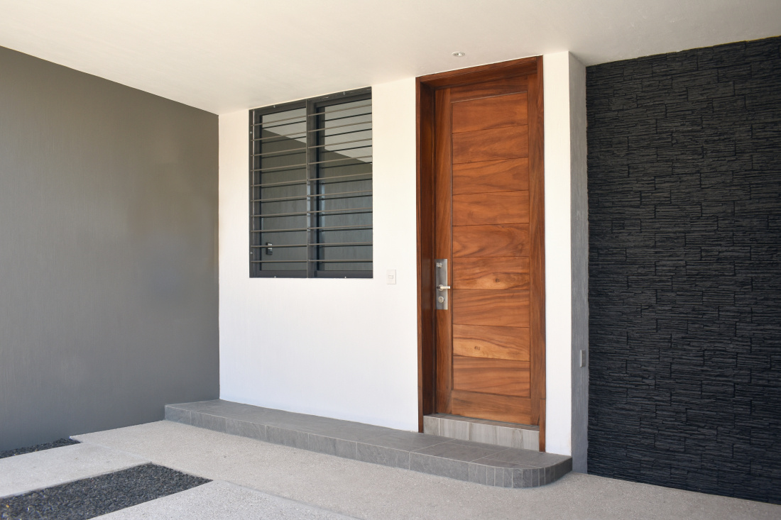 Optez pour une porte d'entr&eacute;e bien isolante